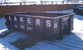 Lakers New Prague Sanitary 10 Yard Commercial Rolloff Dumpster
