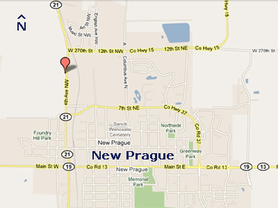 Lakers New Prague Sanitary is located at 27252 Helena Blvd in New Prague, MN
