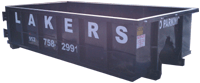 Lakers New Prague Sanitary has rolloffs for your next demolition or clean up project